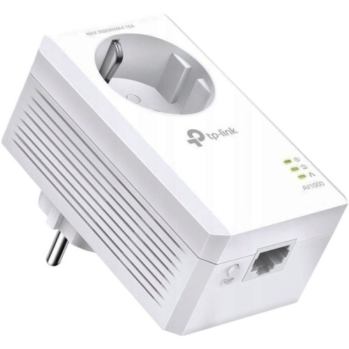 Мережевий адаптер PowerLine TP-Link Passthrough Powerline Starter TL-PA7017P - зображення 1