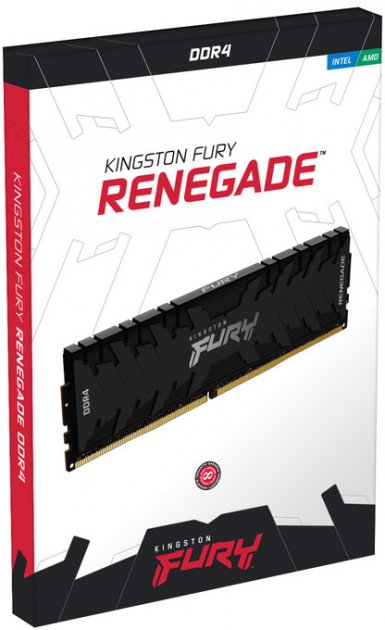 Пам'ять DDR4 RAM_16Gb (2x8Gb) 3600Mhz Kingston Fury Renegade Black (KF436C16RBK2\/16) - зображення 4