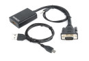 Перехідник VGA to HDMI Cablexpert (A-VGA-HDMI-01) - зображення 1