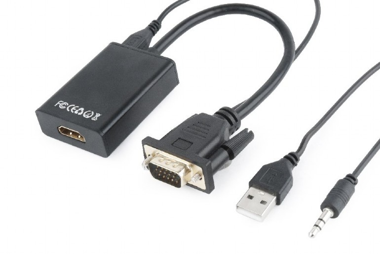 Перехідник VGA to HDMI Cablexpert (A-VGA-HDMI-01) - зображення 3