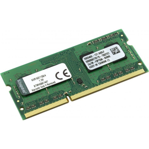 Пам'ять DDR3-1600 4 Gb Kingston SoDIMM - зображення 2