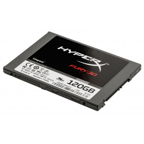 Накопичувач SSD 120GB Kingston HyperX Fury 3D (KC-S44120-6F) - зображення 2