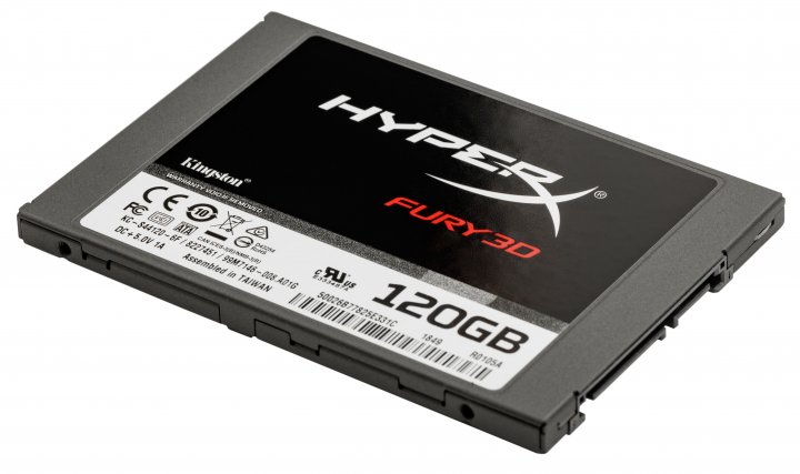 Накопичувач SSD 120GB Kingston HyperX Fury 3D (KC-S44120-6F) - зображення 2