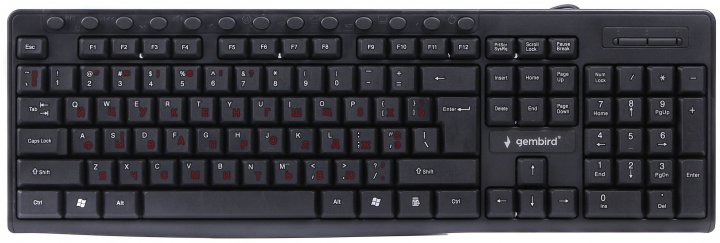 Клавіатура Gembird KB-UM-107-UA - зображення 2