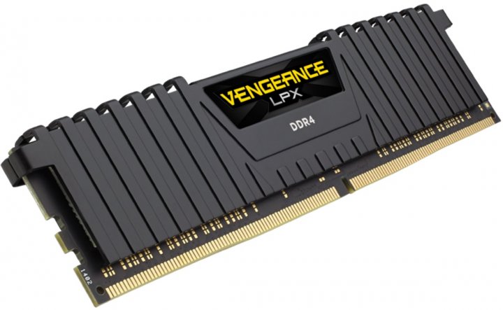 Пам'ять DDR4 RAM_16Gb (2x8Gb) 3600Mhz Corsair Vengeance LPX Black (CMK16GX4M2D3600C16) - зображення 2
