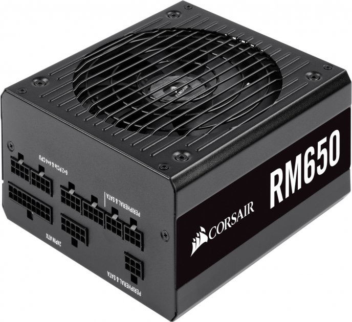 БЖ 650Вт Corsair RM650 (CP-9020194-EU) - зображення 1