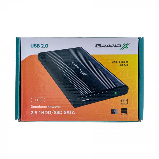 USB Mobile Rack Grand-X HDE21 - зображення 3