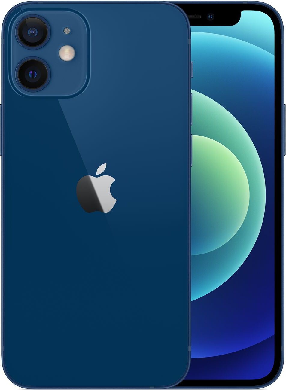 Смартфон Apple iPhone 12 Mini 64GB Blue (MGE13) - зображення 2