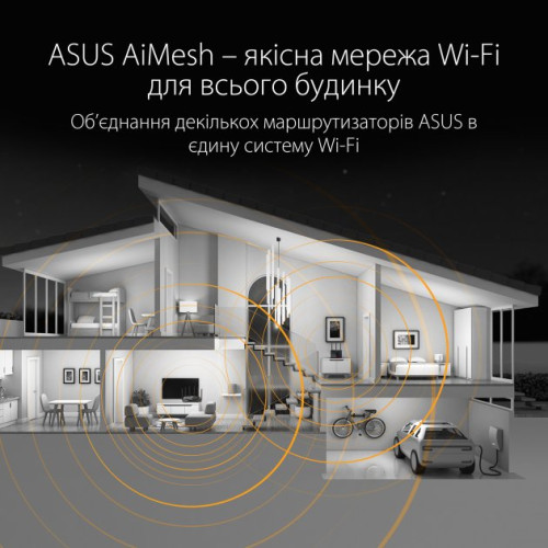 Маршрутизатор WiFi ASUS TUF Gaming AX5400 - зображення 11