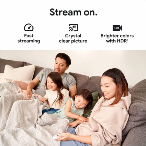 Медіаплеєр Google Chromecast 4K з Google TV (GA01919) - зображення 3