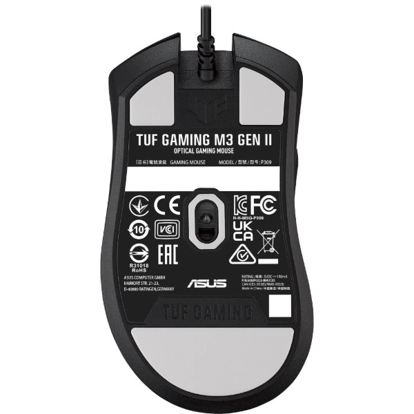 Мишка ASUS TUF M3 USB Black - зображення 6