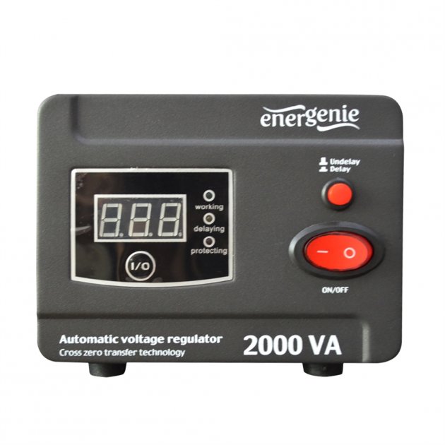 Стабілізатор напруги EnerGenie EG-AVR-D2000-01 - зображення 2