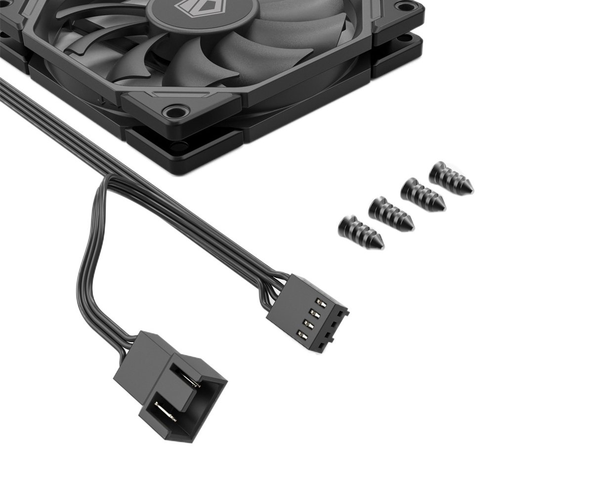 Вентилятор для корпусів 92 мм ID-COOLING TF-9215-K - зображення 7