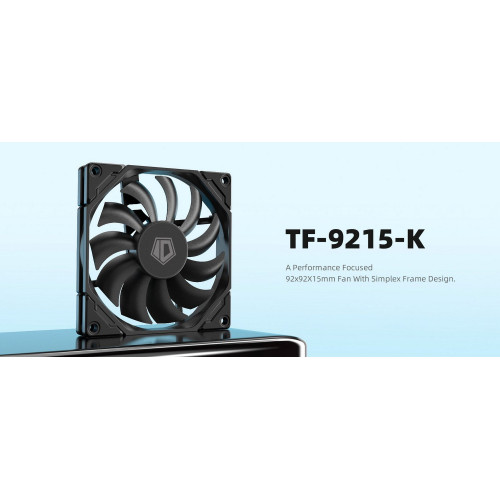 Вентилятор для корпусів 92 мм ID-COOLING TF-9215-K - зображення 8
