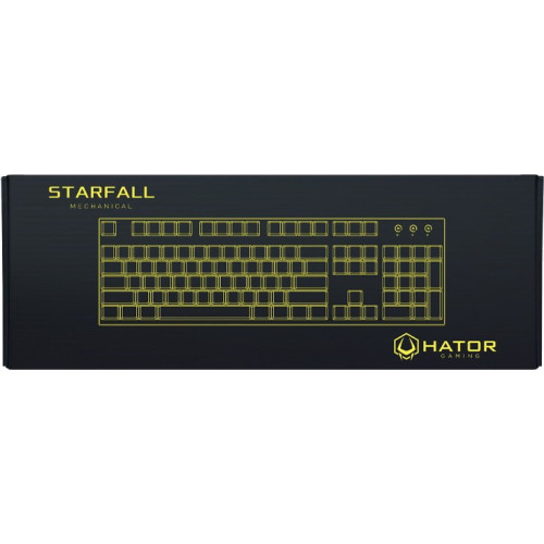 Клавіатура Hator Starfall Outemu Red (HTK-608) - зображення 6