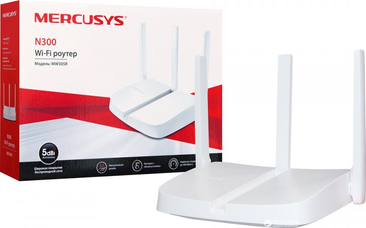 Маршрутизатор WiFi Mercusys MW305R_V2 - зображення 1