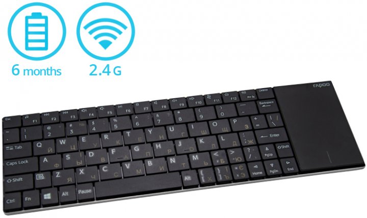 Клавіатура Rapoo E2710 - зображення 1