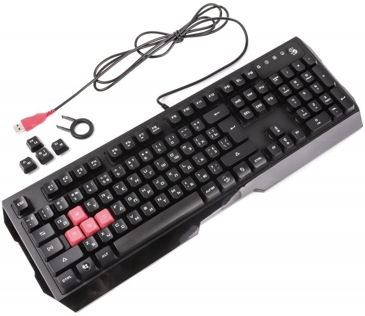 Клавіатура A4-Tech Bloody Q135 - зображення 3