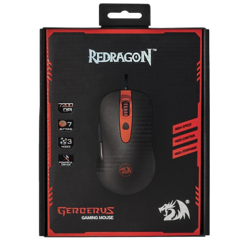 Мишка Redragon Gerderus M703 Black - зображення 7