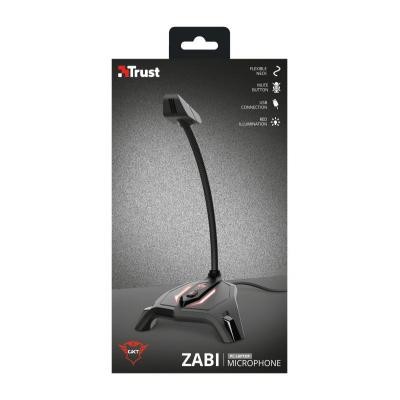 Мікрофон Trust GXT 215 Zabi LED-Illuminated USB Gaming Black - зображення 4