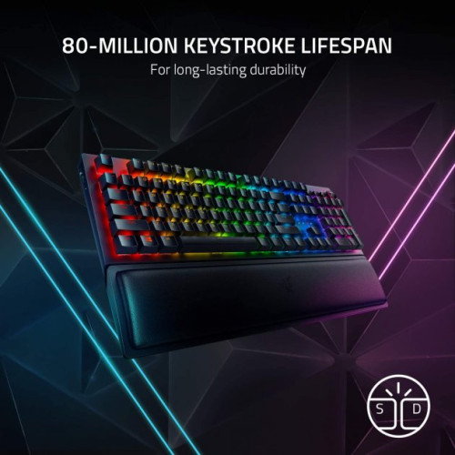 Клавіатура Razer BlackWidow V3 Pro - Green Switch (RZ03-03530800-R3R1) - зображення 2