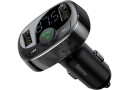 Автомобільний MP3 FM модулятор + Bluetooth Baseus T-Typed MP3 Car Charger S-09A Black - зображення 1