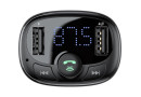 Автомобільний MP3 FM модулятор + Bluetooth Baseus T-Typed MP3 Car Charger S-09A Black - зображення 3