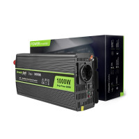 Інвертор Green Cell  INV08 12V-220V 1000W