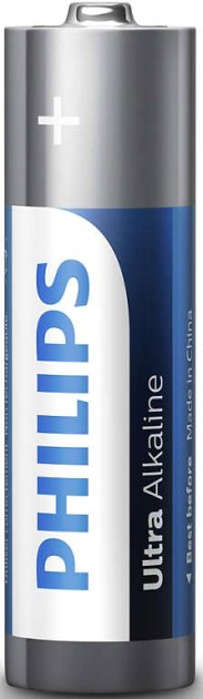 Батарейка AA Philips Ultra Alkaline (LR6E2B\/10) - зображення 3