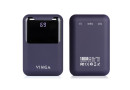 Батарея POWER BANK Vinga 10000 mAh Display soft touch purple - зображення 5