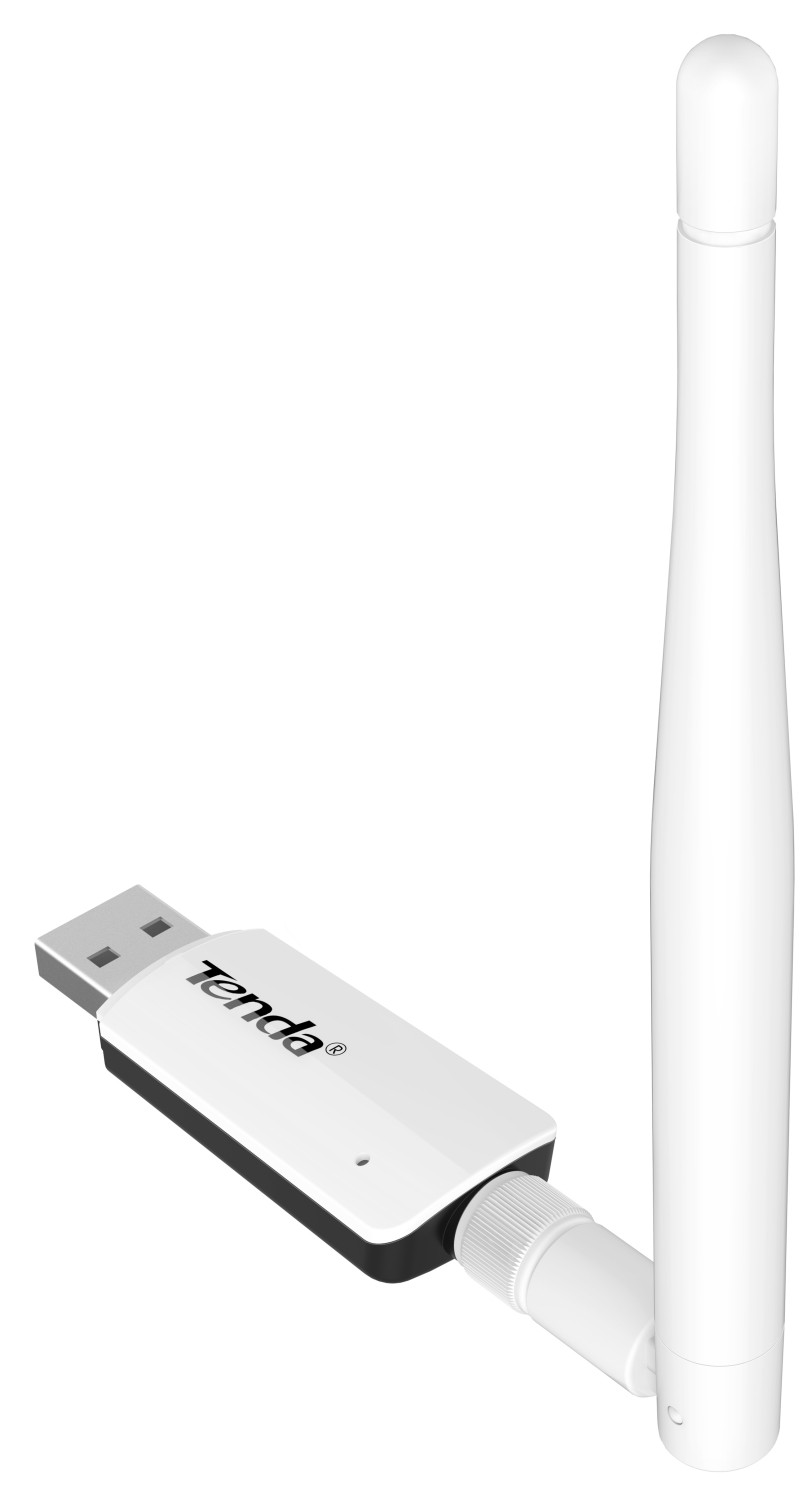 Мережева карта Wireless USB Wi-Fi TENDA U1 - зображення 3