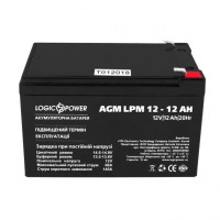 Акумуляторна батарея LogicPower LPM 12V 12Ah (6550)