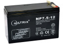 Акумуляторна батарея Matrix 12V  7.5Ah (NP7.5_12) - зображення 1