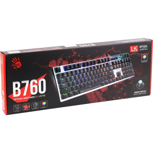 Клавіатура A4 Tech Bloody B760 - зображення 5