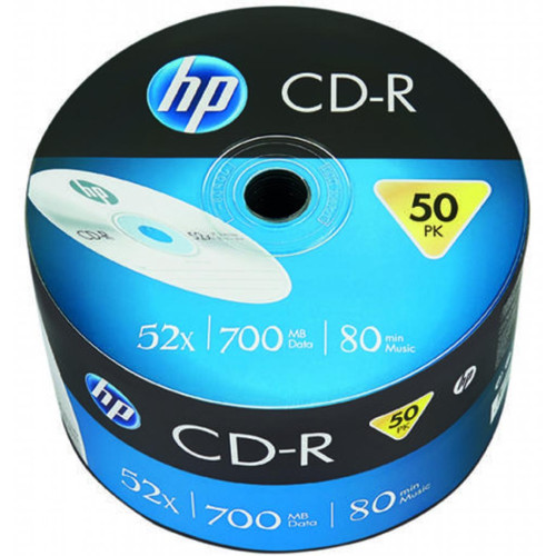 CDR-disk 700Mb HP 52X, 50 шт - зображення 1