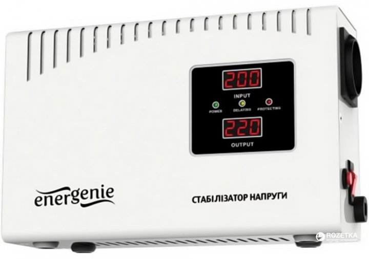 Стабілізатор напруги EnerGenie EG-AVR-DW1000-01 - зображення 1