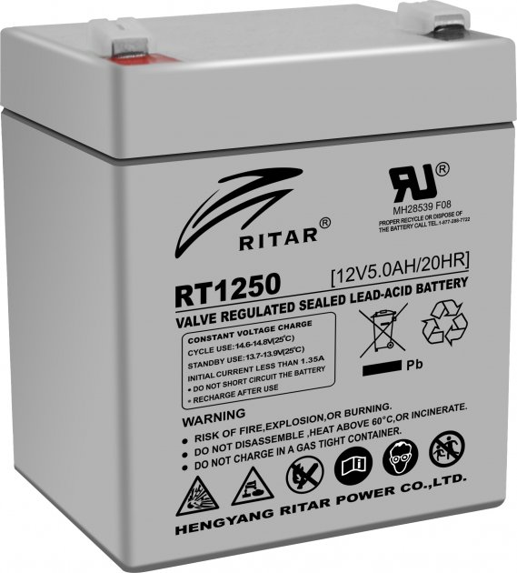 Акумуляторна батарея Ritar 12V  5 Ah - зображення 1
