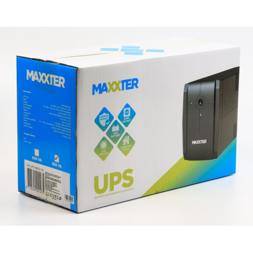 ББЖ Maxxter  MX-UPS-B850-02 - зображення 3