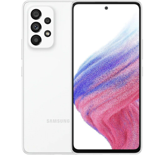 Смартфон SAMSUNG Galaxy A53 5G 6\/128Gb White (SM-A536BZWN) - зображення 1