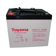 Акумуляторна батарея TOYAMA NPG60-12 GEL 12V 60Ah