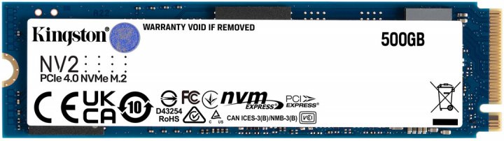 Накопичувач SSD NVMe M.2 500GB Kingston NV2 (SNV2S\/500G) - зображення 2
