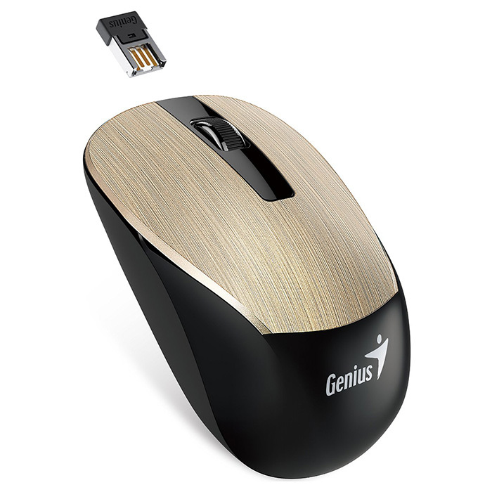 Мишка Genius Wireless NX-7015 Gold - зображення 1