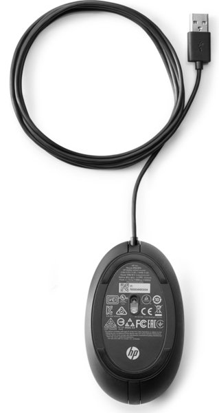 Мишка HP 320M Wired Desktop USB Black (9VA80AA) - зображення 4
