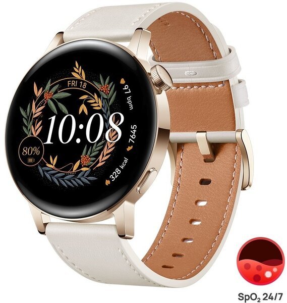 Смарт годинник Huawei Watch GT3 42mm Frosty White (55027150) - зображення 1