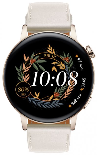 Смарт годинник Huawei Watch GT3 42mm Frosty White (55027150) - зображення 2