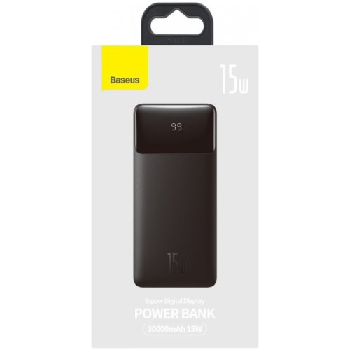 Батарея POWER BANK Baseus Bipow Display 30000mAh 15W - зображення 8