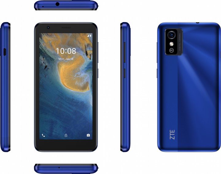 Смартфон ZTE Blade L9 1\/32GB Blue - зображення 6