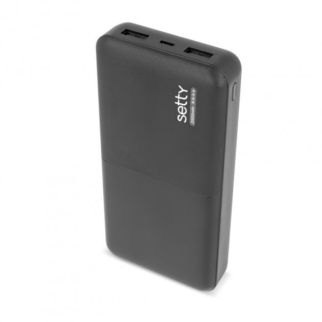 Батарея POWER BANK Setty SPB-20 20000mAh - зображення 1