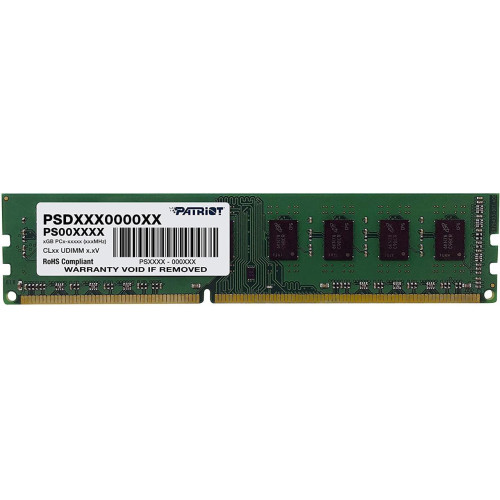 Пам'ять DDR3 RAM 4GB 1600MHz Patriot CL11 1.5V - зображення 1