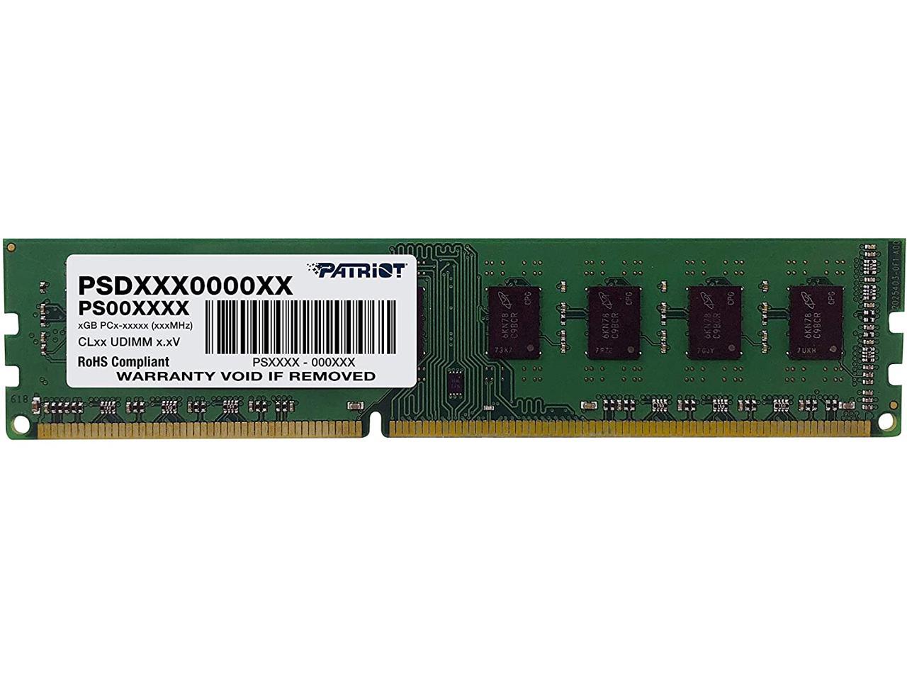 Пам'ять DDR3 RAM 4GB 1600MHz Patriot CL11 1.5V - зображення 1